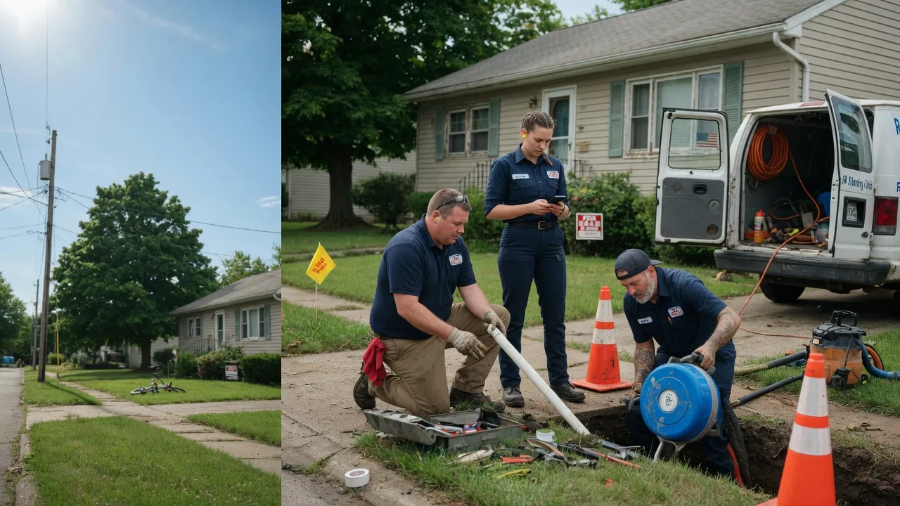 Sewer Line Repair in Quaker City, OH near me